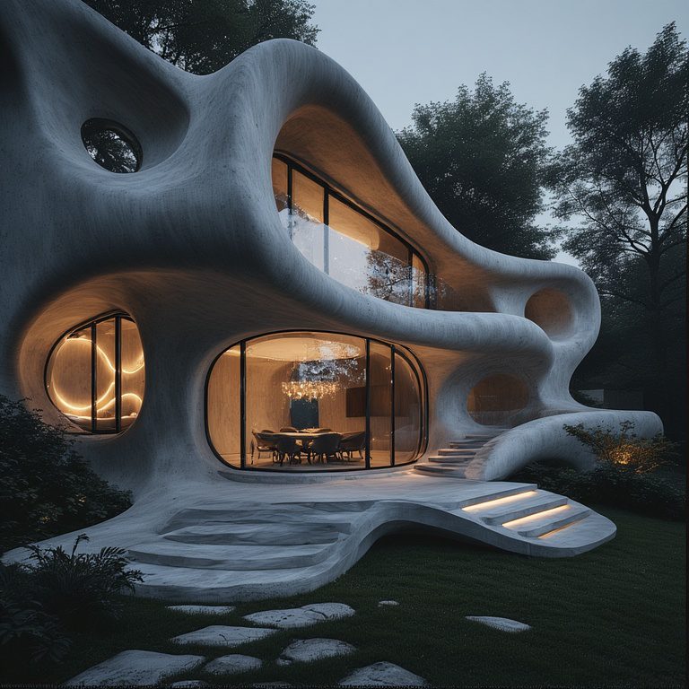 Maison d’artiste français, architecture contemporaine et créative